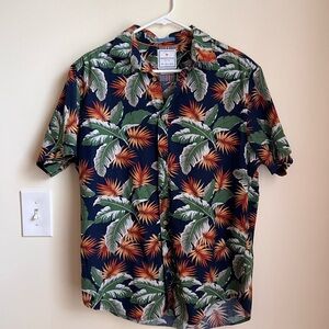 Denim & Flower Hawaiian Floral Shirt